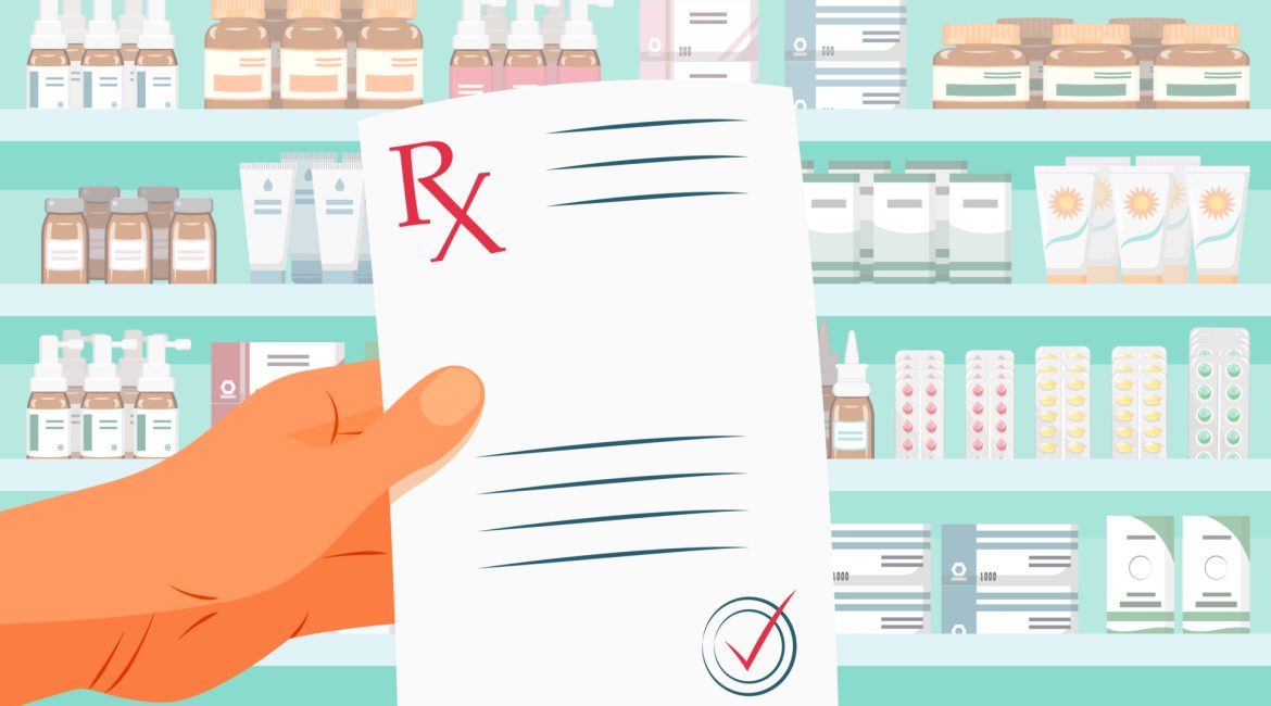 document for pharmacist with see list of medicines